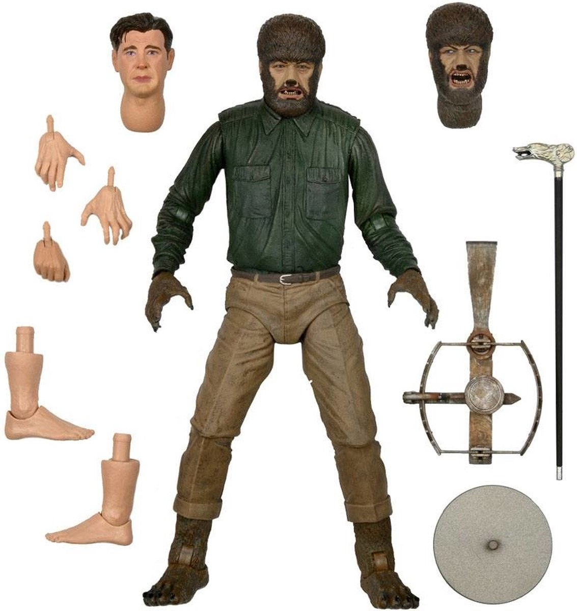 Universal Monsters Action Figure Ultimate The Wolf Man 18 cm