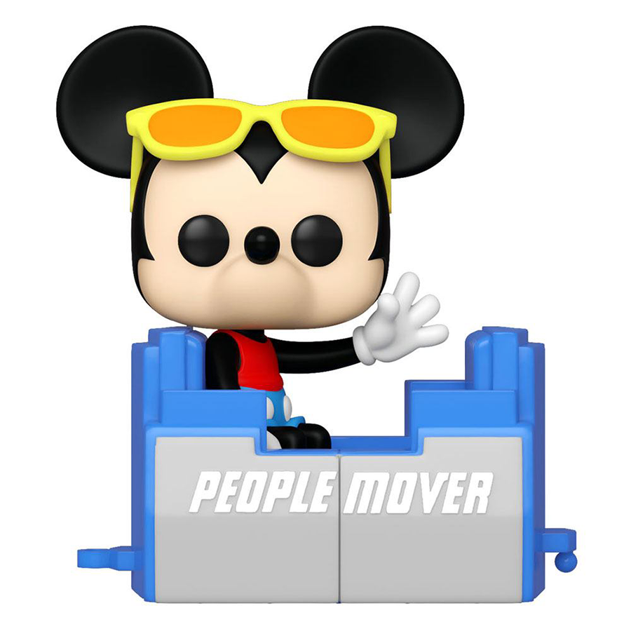 Walt Disney Word 50e anniversaire POP! Disney Figurine en Vinyle People Mover Mickey 9 cm