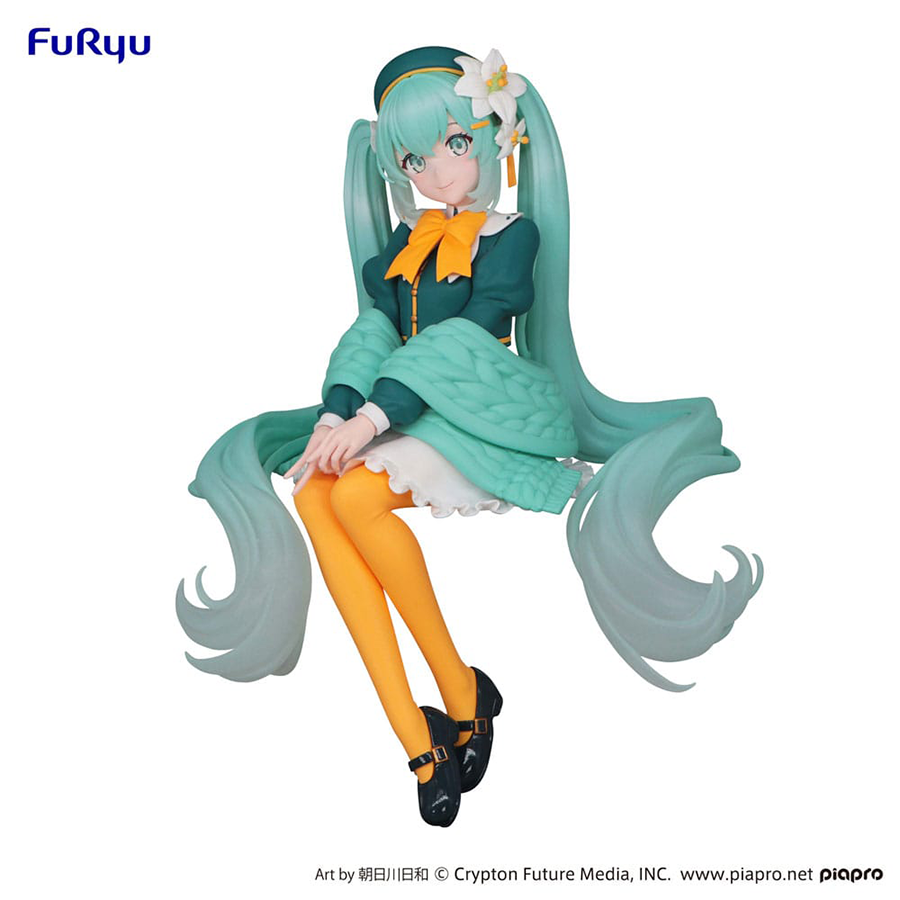 Hatsune Miku Noodle Stopper PVC Statue Fleur Fée Lys 14 cm