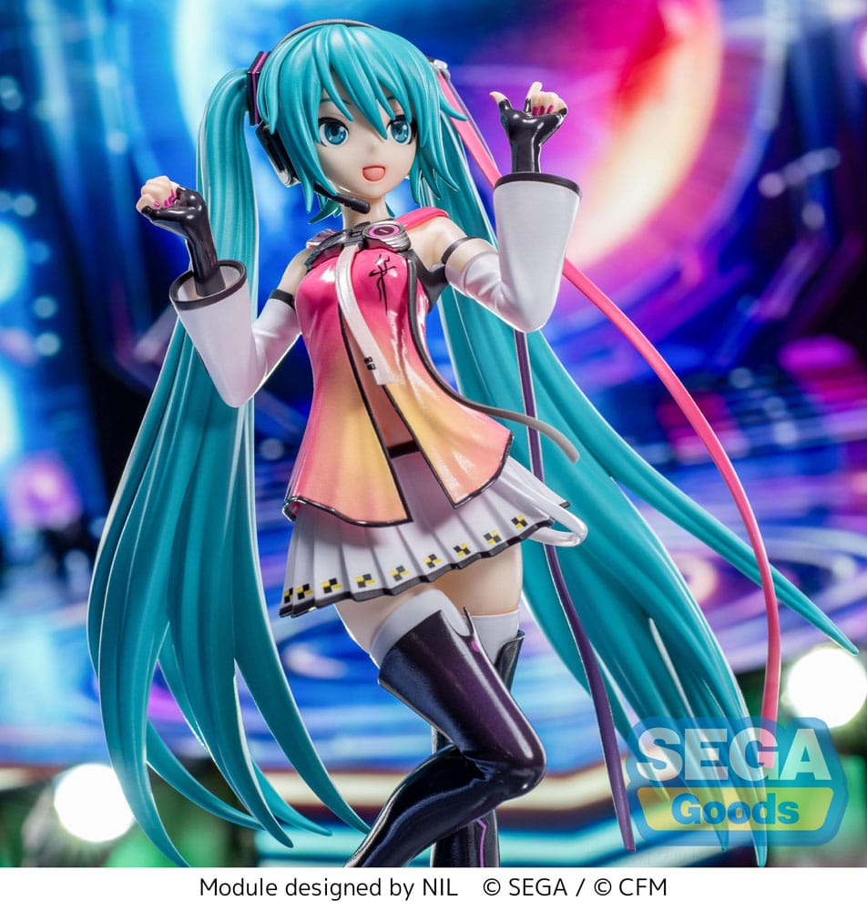 Hatsune Miku : Statue PVC Luminasta du Projet DIVA MEGA39 Hatsune Miku -Supreme18 cm