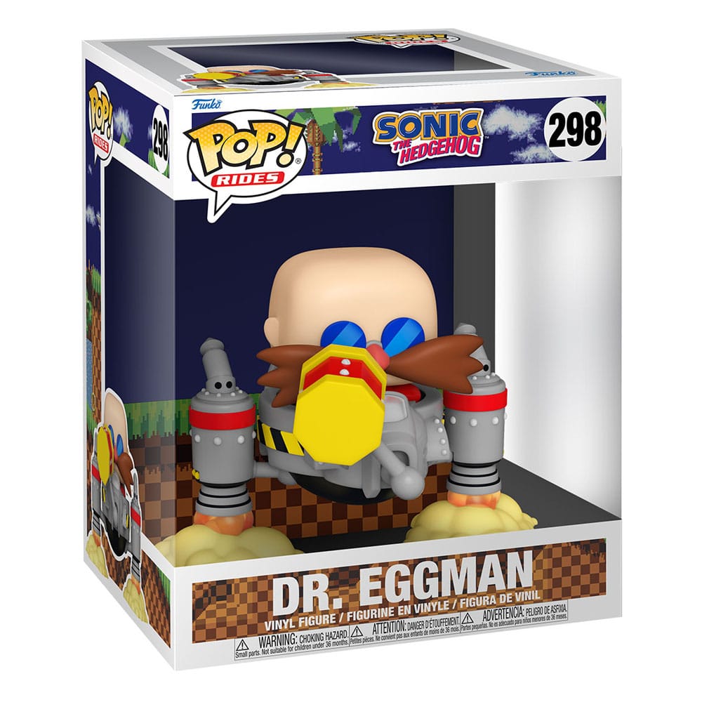 Sonic le hérisson POP! Figurine en vinyle Rides Dr. Eggman 15 cm