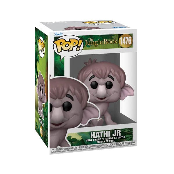 Le Livre de la Jungle POP! Figurine en vinyle Disney Hathi Jr. 9 cm
