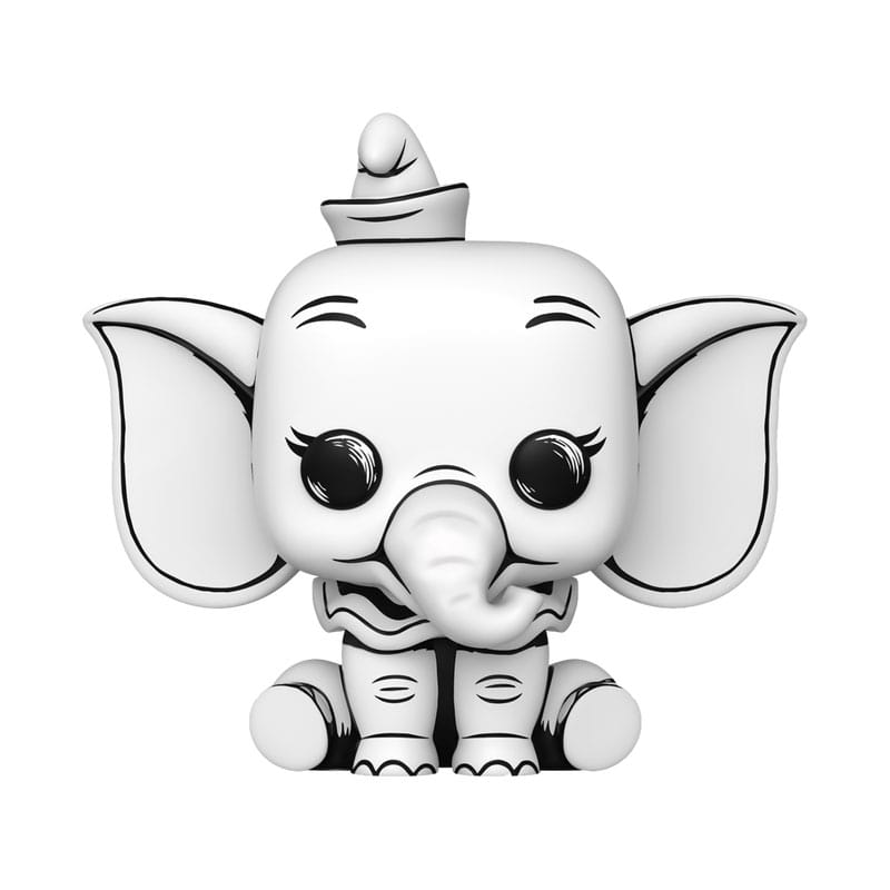 Disney POP! Figurine en vinyle esquissée - Dumbo 9 cm