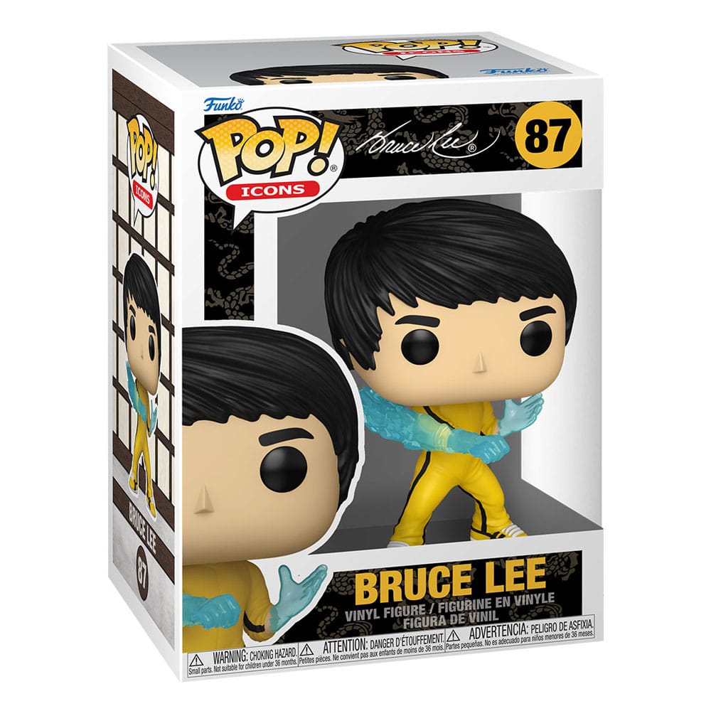 Bruce Lee POP! Figurine en vinyle Icônes 9 cm