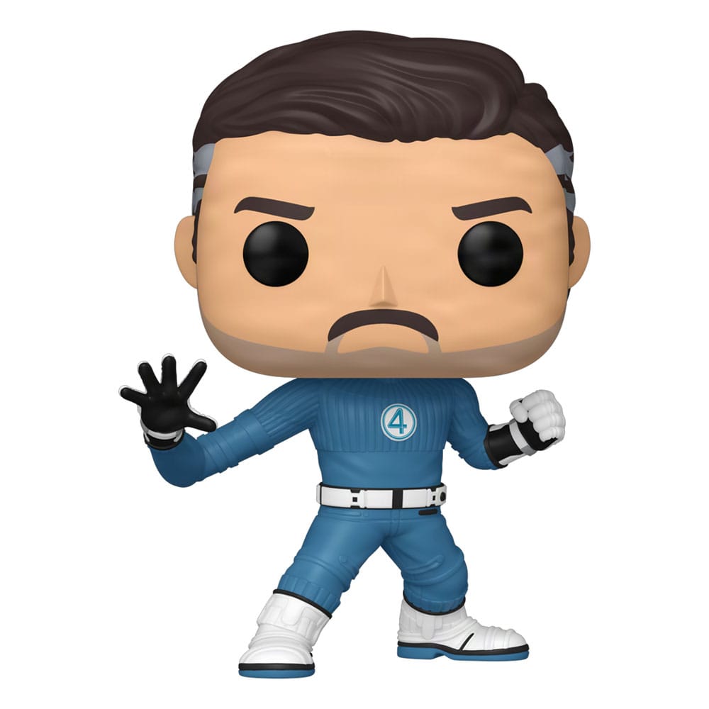 Figurine POP! Marvel en vinyle Les Quatre Fantastiques : Premiers Pas, Mister Fantastic, 9 cm