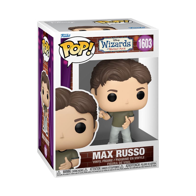Wizards of Waverly Place POP! Vinyl Figure – Max Russo 9 cm | Funko Collectible