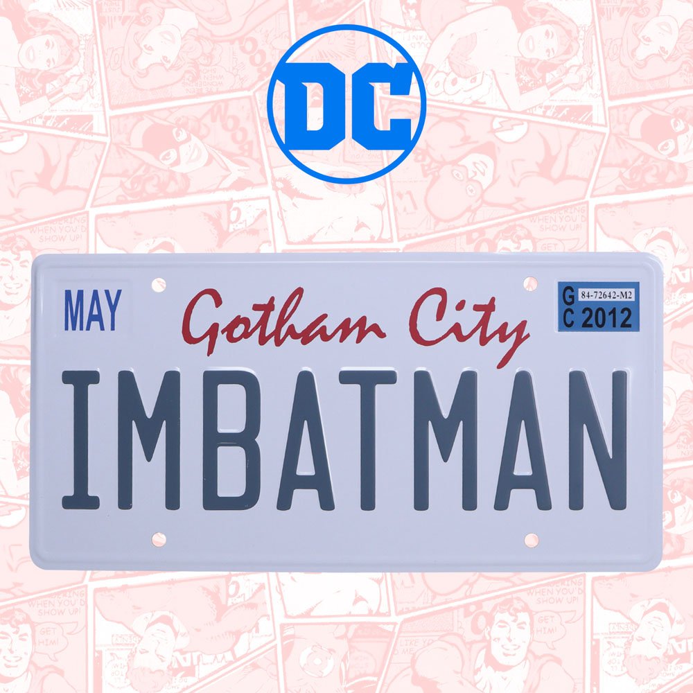 Panneau en étain DC Comics Batman