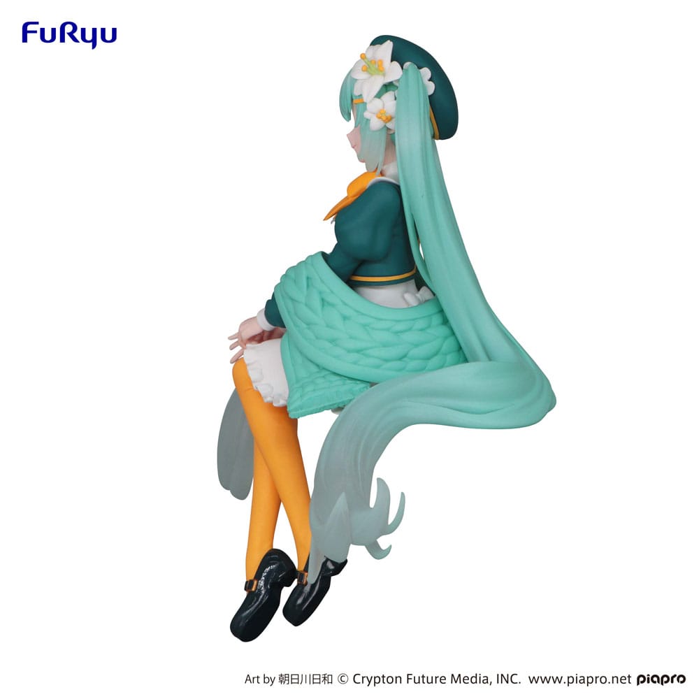 Hatsune Miku Noodle Stopper PVC Statue Fleur Fée Lys 14 cm