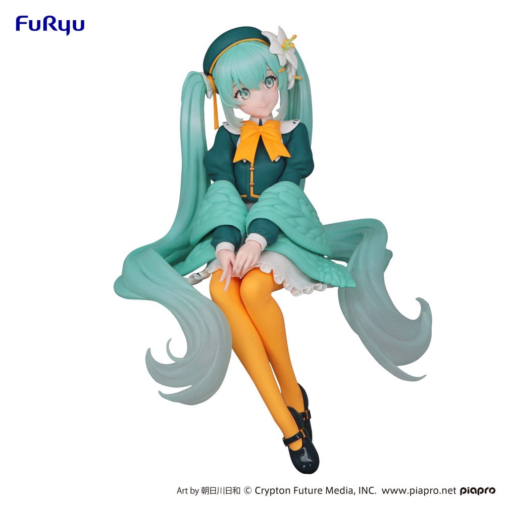 Hatsune Miku Noodle Stopper PVC Statue Fleur Fée Lys 14 cm