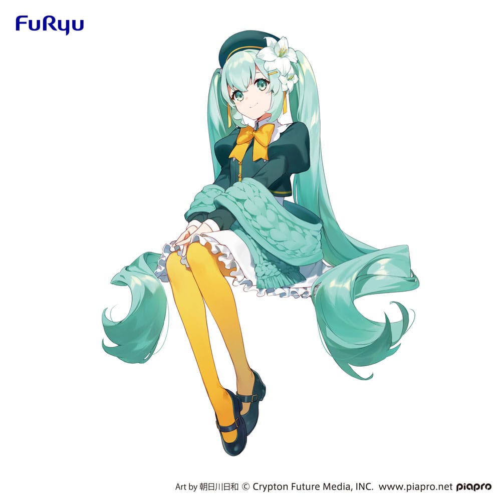 Hatsune Miku Noodle Stopper PVC Statue Fleur Fée Lys 14 cm