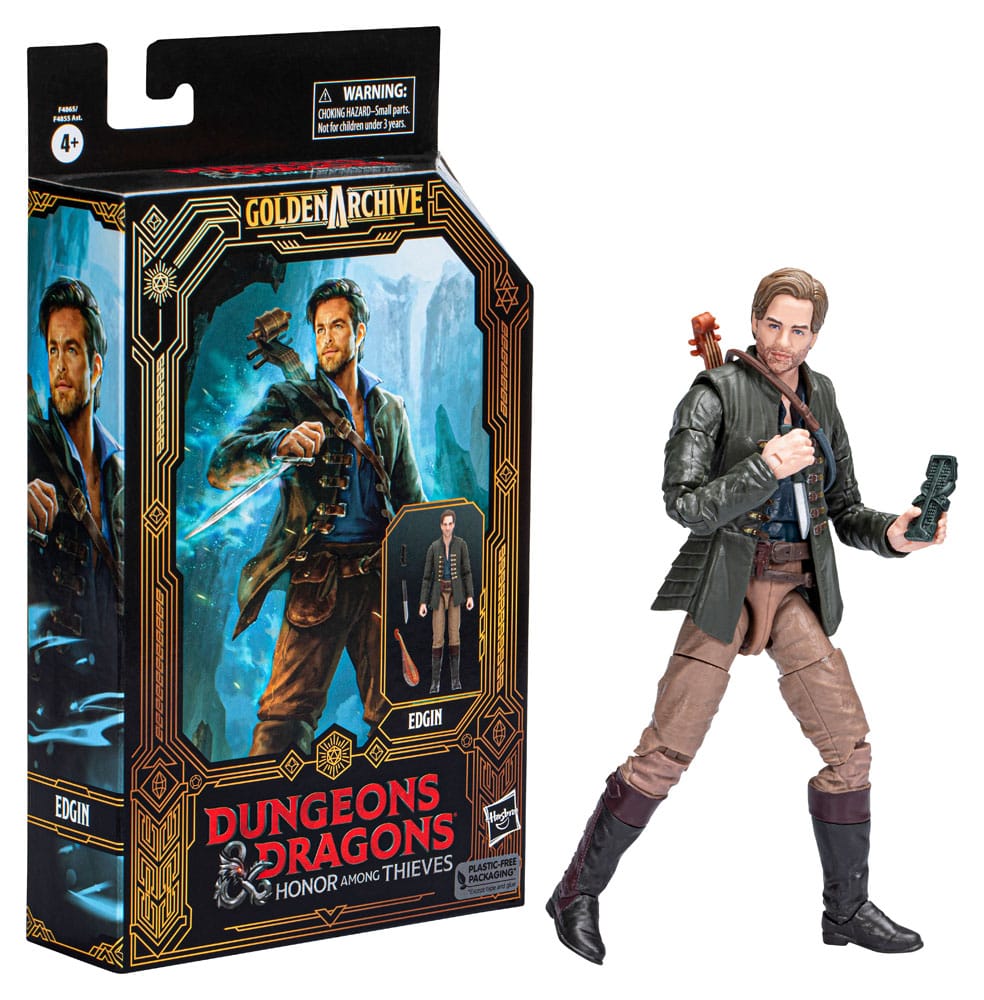 Donjons & Dragons : Honneur parmi les voleurs Golden Archive figurine Edgin 15 cm