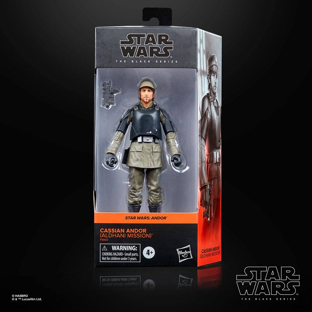 Star Wars: Andor Black Series Action Figure Cassian Andor (Aldhani Mission) 15 cm