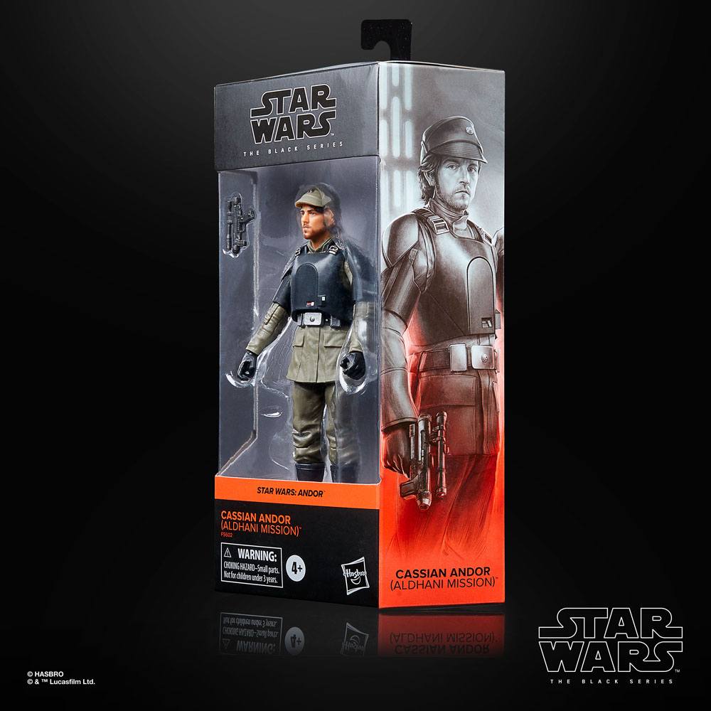 Star Wars: Andor Black Series Action Figure Cassian Andor (Aldhani Mission) 15 cm