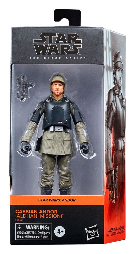 Star Wars: Andor Black Series Action Figure Cassian Andor (Aldhani Mission) 15 cm