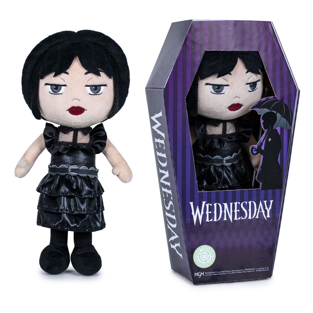 Wednesday Plush Figure Wednesday 32 cm with Coffin Partyjurk