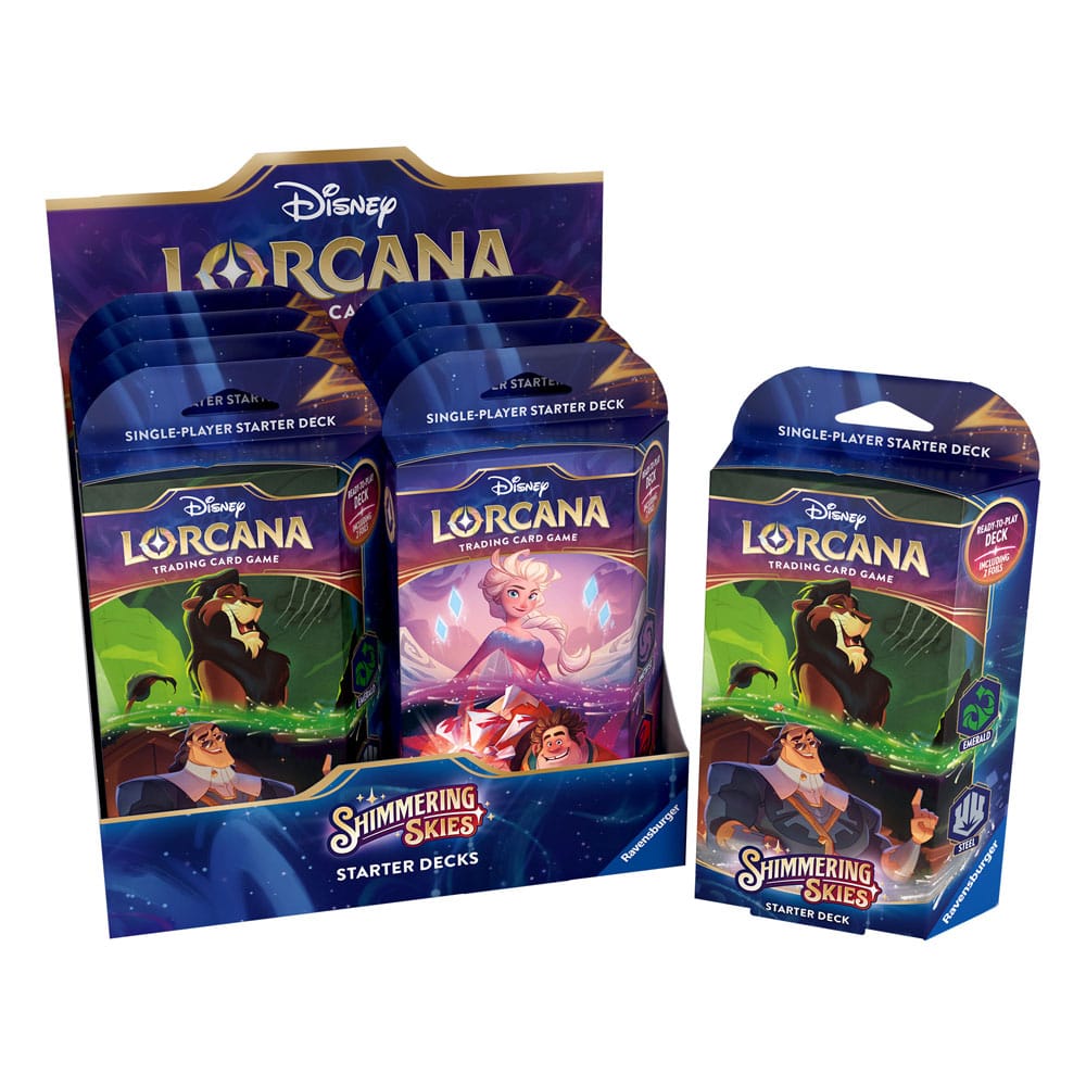 Disney Lorcana TCG Shimmering Skies Decks de Démarrage