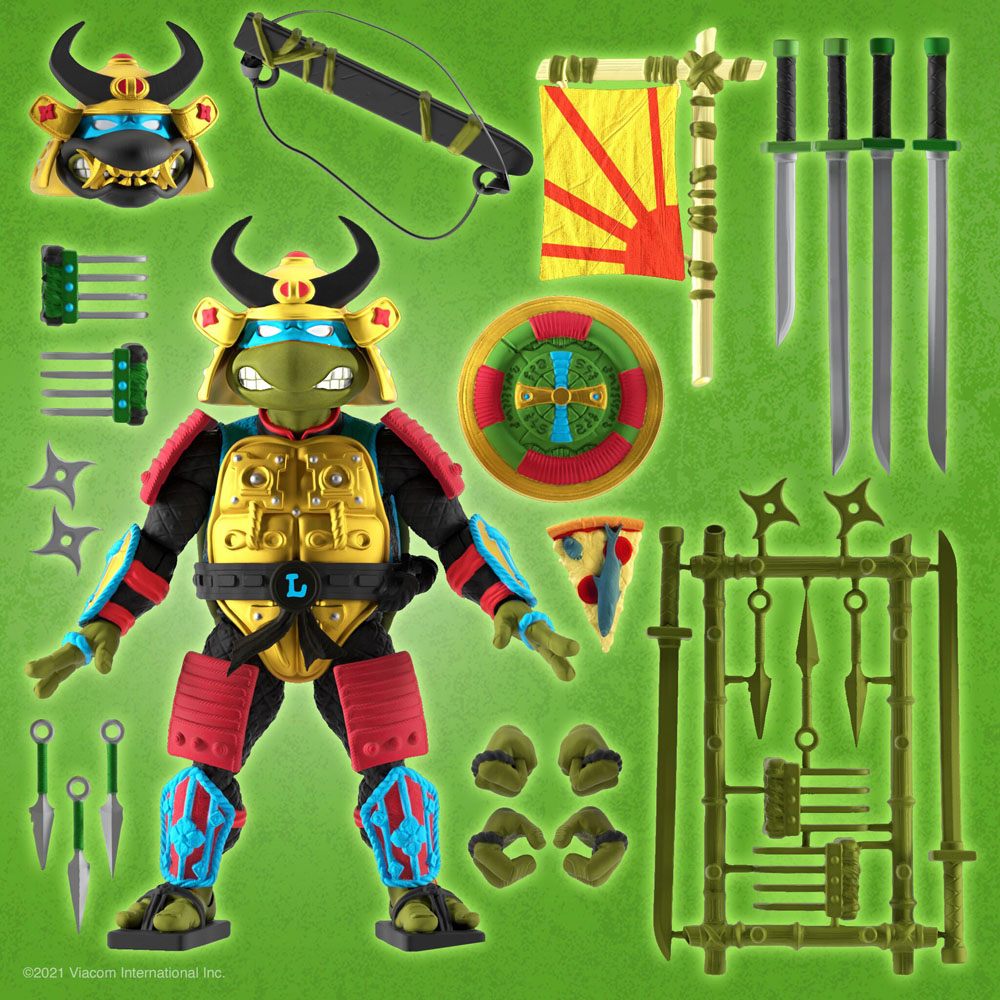 Teenage Mutant Ninja Turtles Ultimates Figurine Leo le Samouraï des Égouts 18 cm