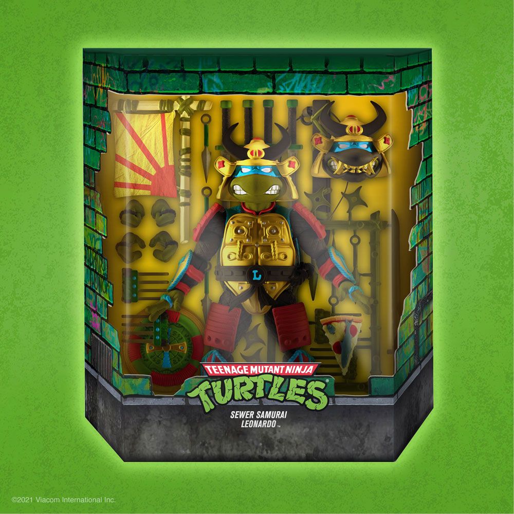Teenage Mutant Ninja Turtles Ultimates Figurine Leo le Samouraï des Égouts 18 cm