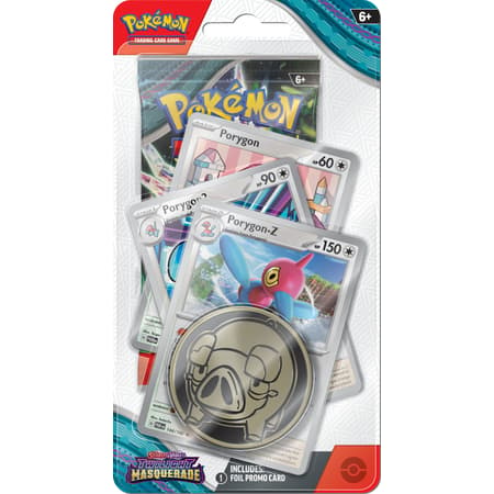 Pokemon Twilight Masquerade Premium Checklane Blister – Porygon-Z