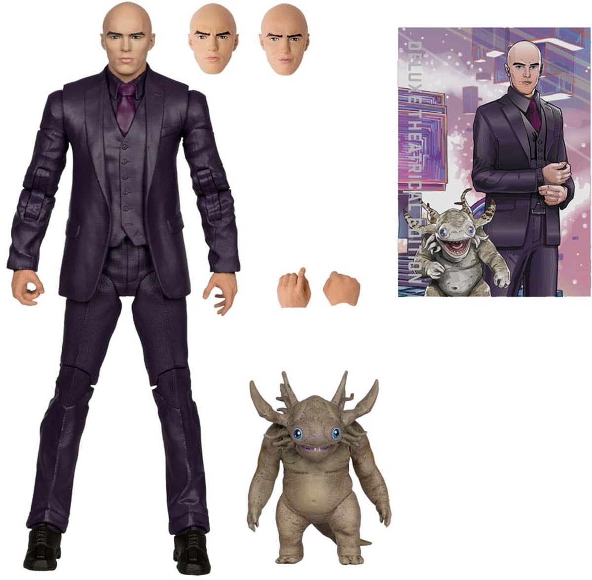 McFarlane Toys Superman (2025) DC Multiverse Deluxe Action Figure Lex Luthor met Baby Kaiju (Deluxe Theatrical Edition) 18 cm Action Figuur