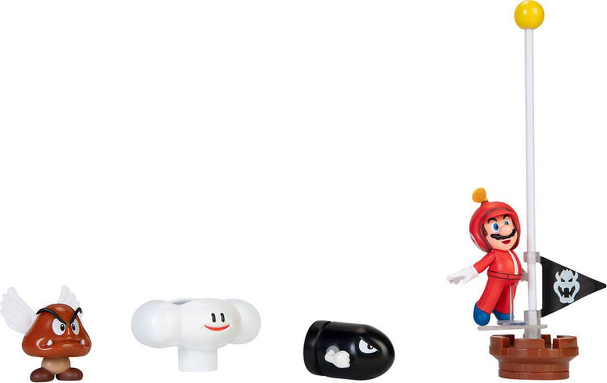 World of Nintendo Super Mario Diorama Set Cloud