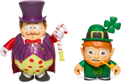 South Park: Imaginationland Mayor and Leprechaun 3 inch Vinyl Figure 2-Pack