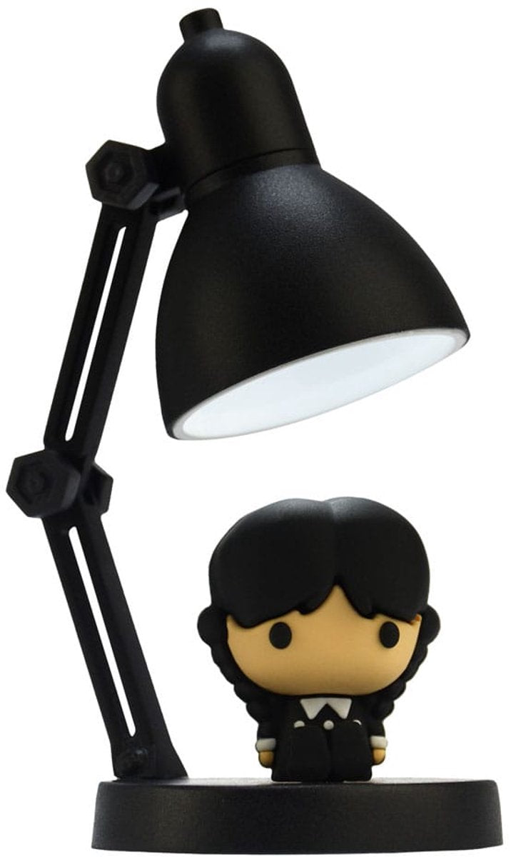 Mercredi - jolie mini lampe de +/- 10 cm de haut - figurine amovible - réglable