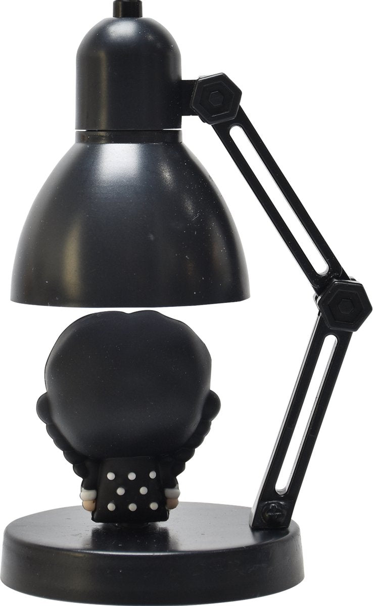 Mercredi - jolie mini lampe de +/- 10 cm de haut - figurine amovible - réglable