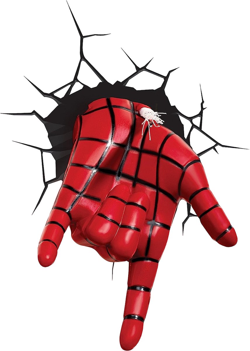 Ultimate Spider-Man 3D LED Light Spider-Man Hand