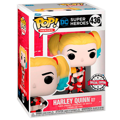 Funko POP DC Comics Super Heroes Harley Quinn Exclusive