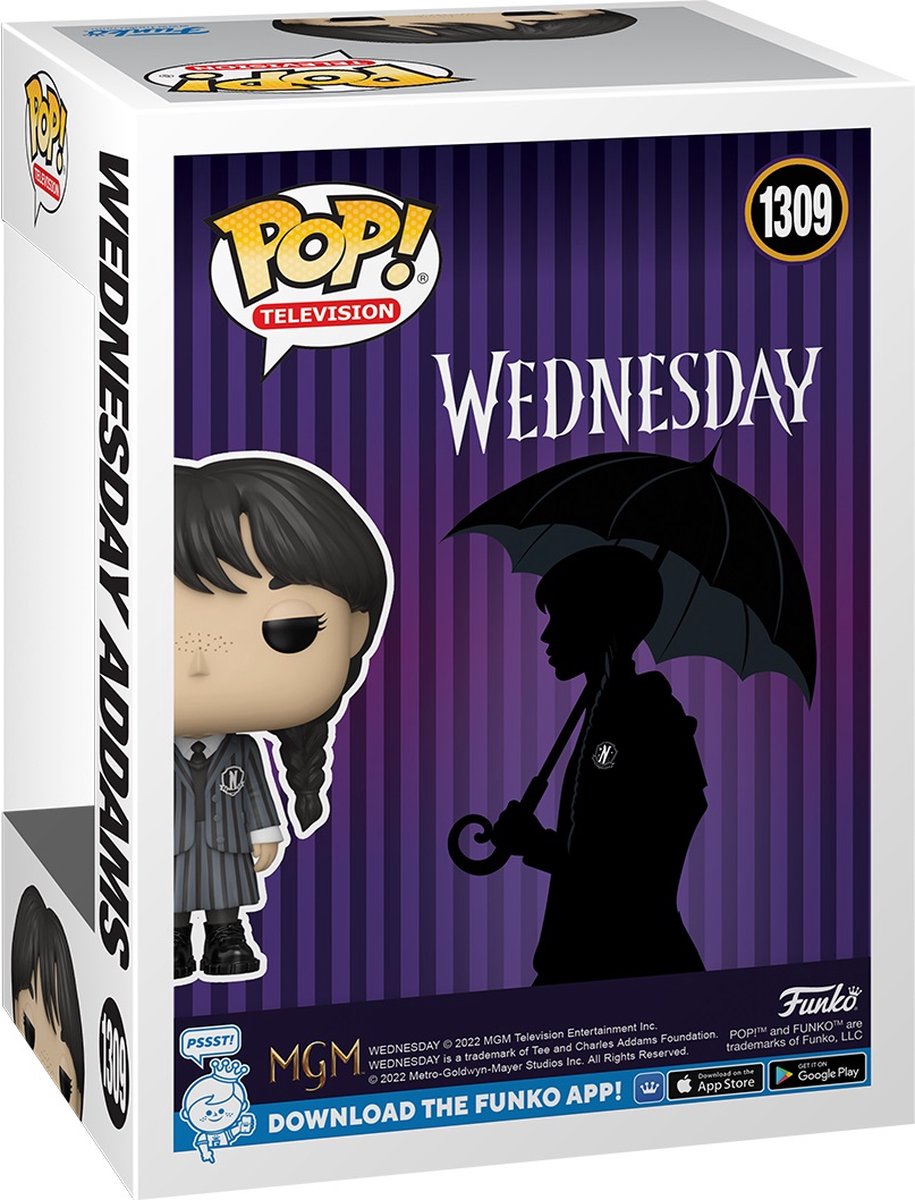 Funko Pop Wednesday Addams  #1309