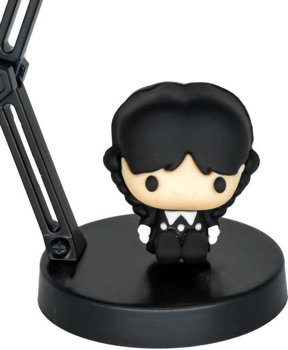 Mercredi - jolie mini lampe de +/- 10 cm de haut - figurine amovible - réglable