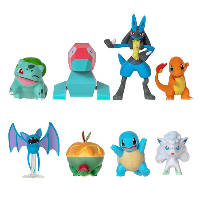 Pokémon Gen IX Battle Figure Set Figure 8-Pack