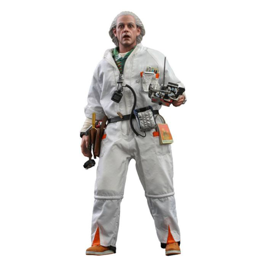 Back To The Future Movie Masterpiece Action Figure 1/6 Doc Brown (Deluxe Version) 30 cm