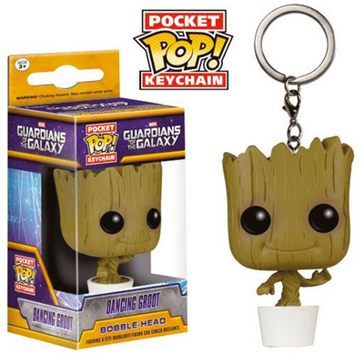 Guardians of the Galaxy Pocket POP! Vinyl Keychain Dancing Groot 4 cm