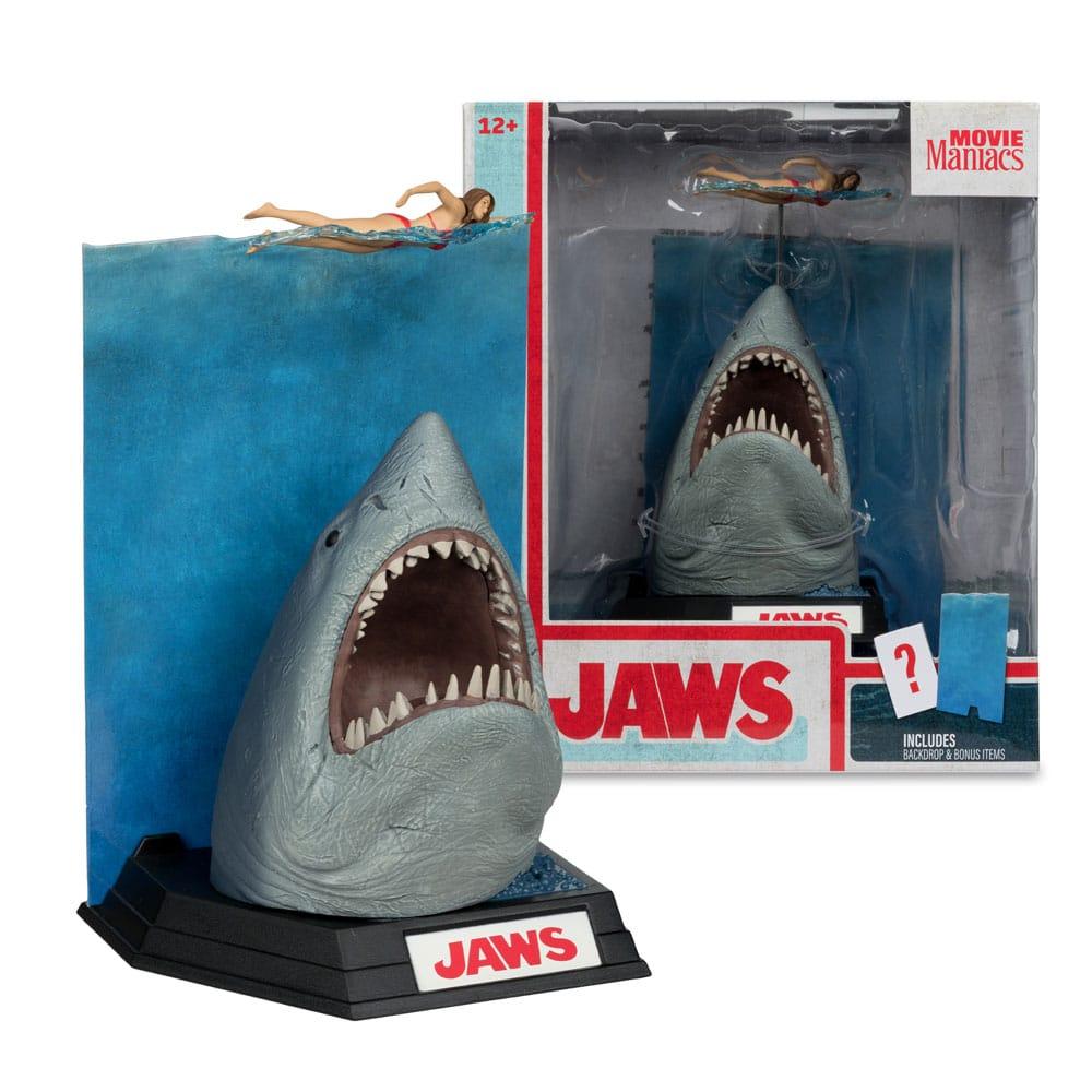 Statuette PVC Les Dents de la mer (50e anniversaire) 16 cm
