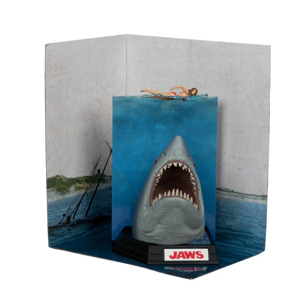 Statuette PVC Les Dents de la mer (50e anniversaire) 16 cm