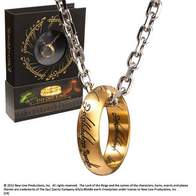 Lord of the Rings The One Ring Necklace