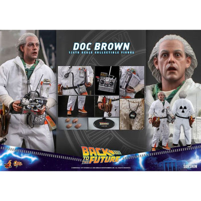 Back To The Future Movie Masterpiece Action Figure 1/6 Doc Brown (Deluxe Version) 30 cm