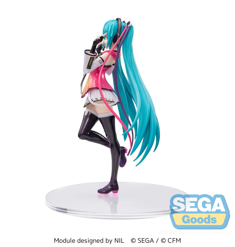 Hatsune Miku: Project DIVA MEGA39's Luminasta PVC Statue Hatsune Miku -Supreme18 cm