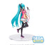 Hatsune Miku: Project DIVA MEGA39's Luminasta PVC Statue Hatsune Miku -Supreme18 cm