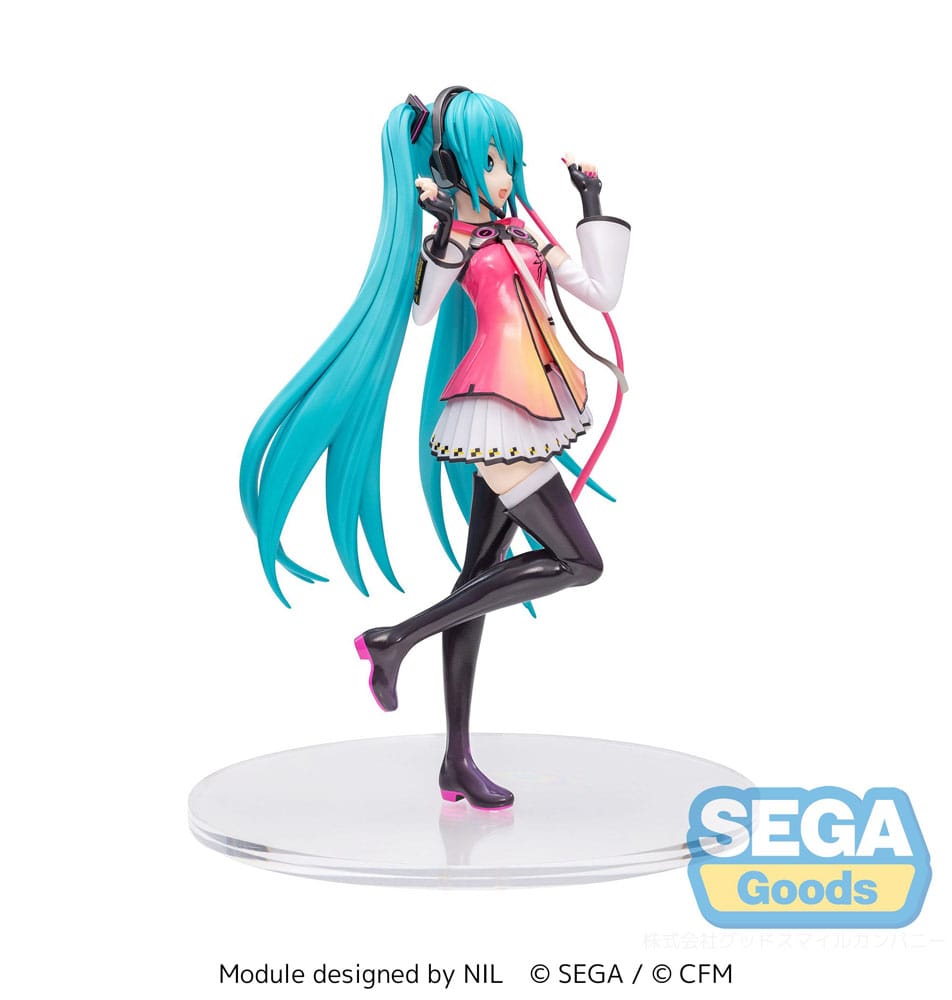 Hatsune Miku: Project DIVA MEGA39's Luminasta PVC Statue Hatsune Miku -Supreme18 cm