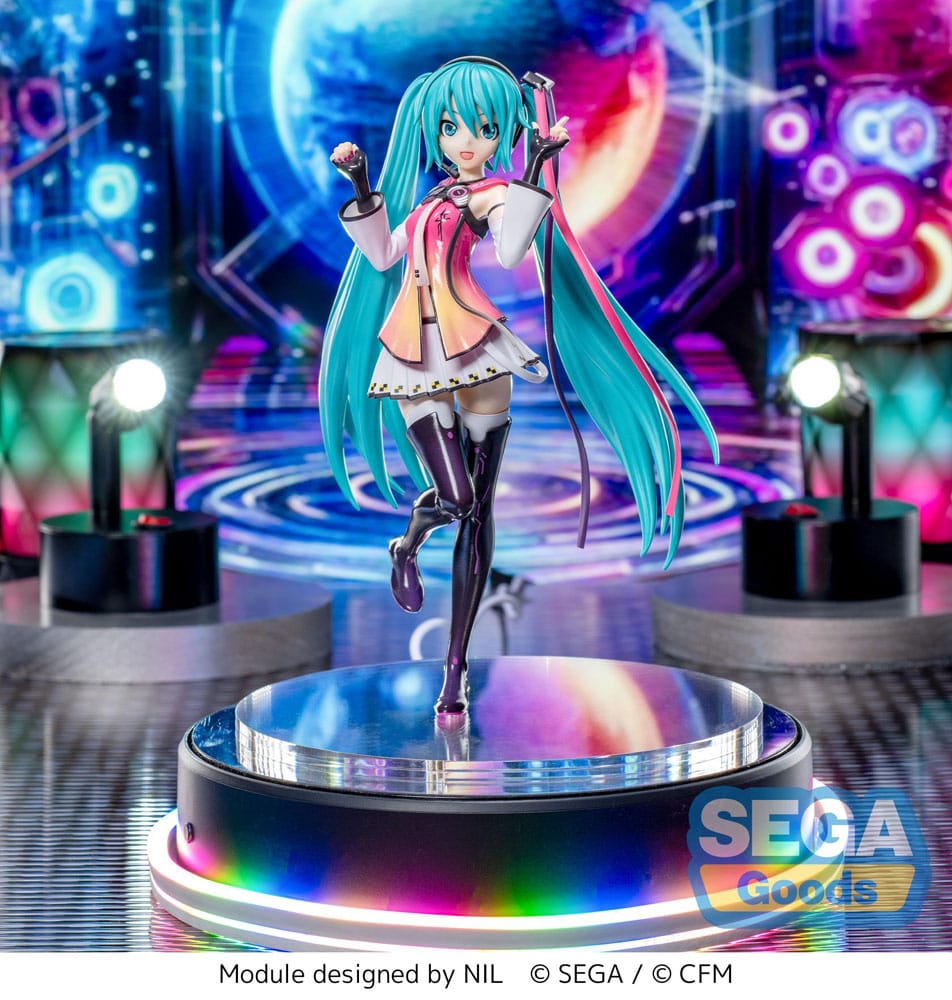 Hatsune Miku: Project DIVA MEGA39's Luminasta PVC Statue Hatsune Miku -Supreme18 cm