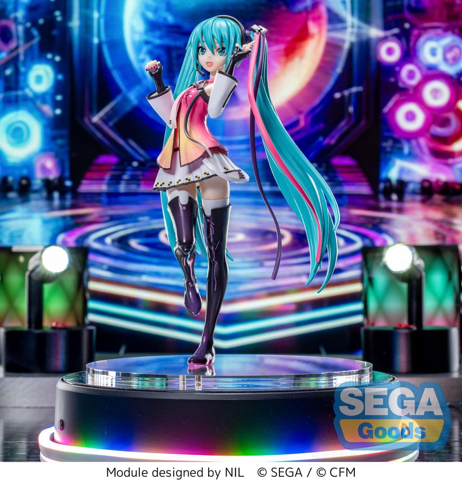 Hatsune Miku: Project DIVA MEGA39's Luminasta PVC Statue Hatsune Miku -Supreme18 cm