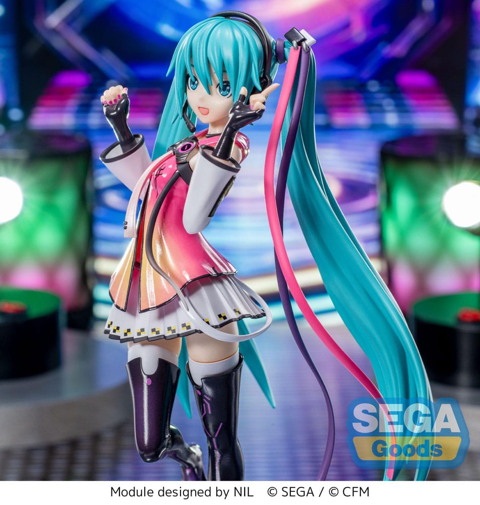 Hatsune Miku: Project DIVA MEGA39's Luminasta PVC Statue Hatsune Miku -Supreme18 cm