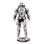 Figurine d'action DC Multiverse Hazmat Suit Batman (Line Art) (Gold Label) 18 cm