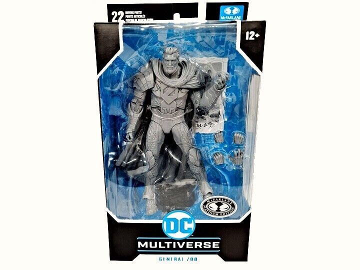 DC Multiverse General Zod Platinum Edition (Chase) Action Figure McFarlane