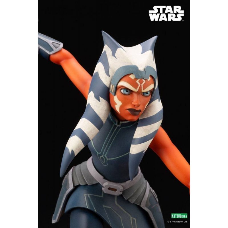 Star Wars The Clone Wars ARTFX PVC Statue 1/7 Ahsoka Tano Escape from the Clones 24 cm