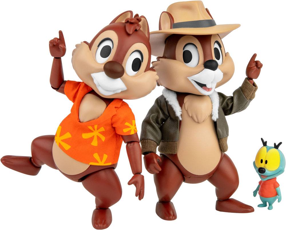 Chip 'n Dale: Rescue Rangers Dynamic 8ction Heroes Action Figures 1/9 Chip & Dale 10 cm