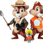 Chip 'n Dale: Rescue Rangers Dynamic 8ction Heroes Action Figures 1/9 Chip & Dale 10 cm